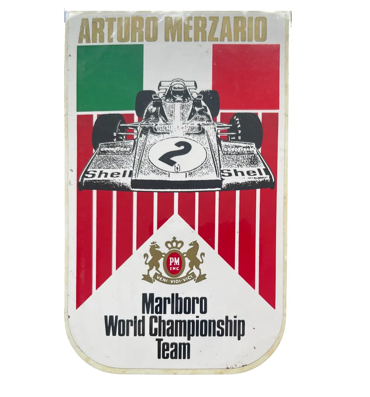 Marlboro Driver - Arturio Merzario - Ferrari 1