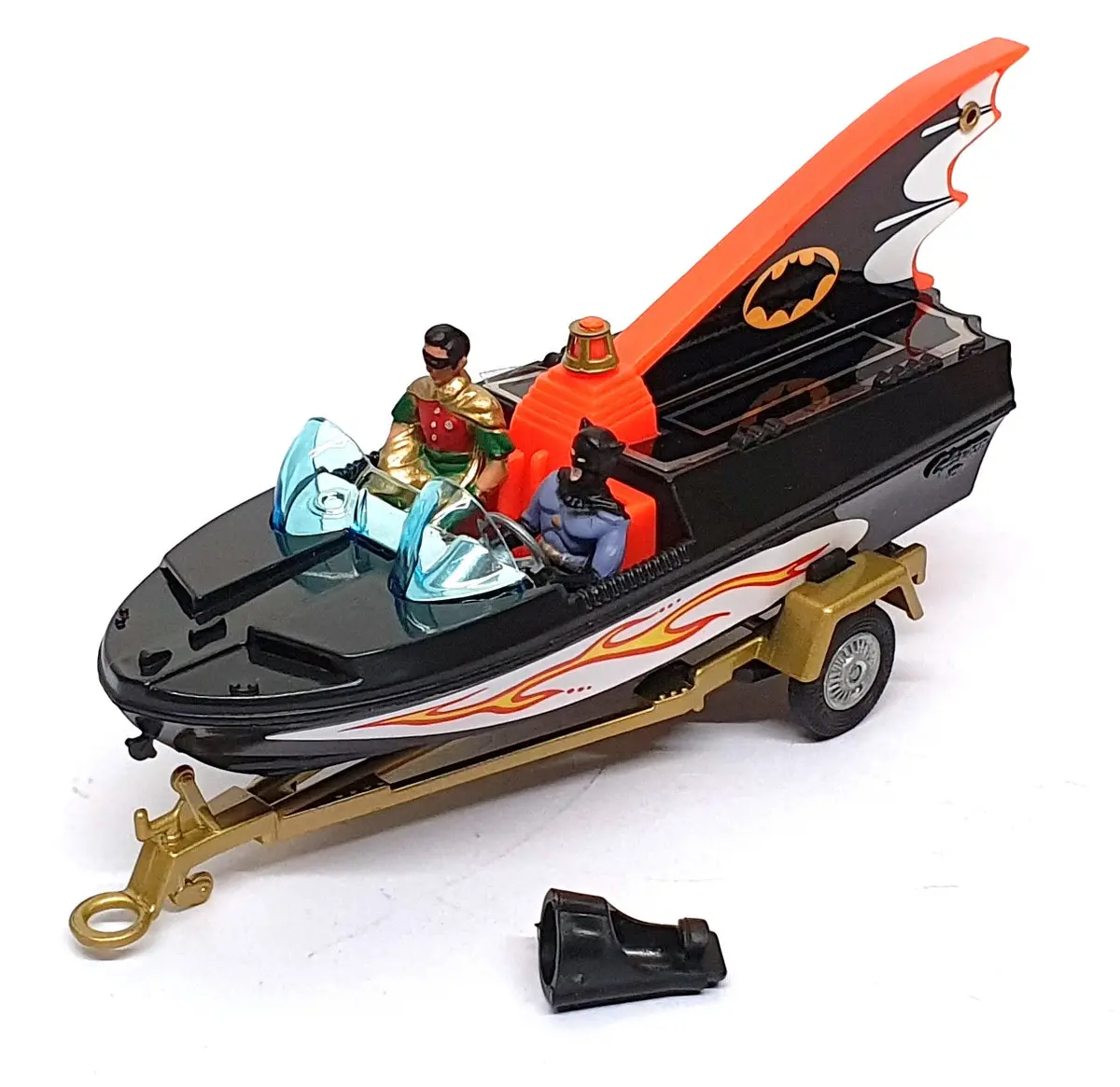 Corgi Cd54321062 Reproduction (107) - Batboat & Trailer With Batman & Robin 1