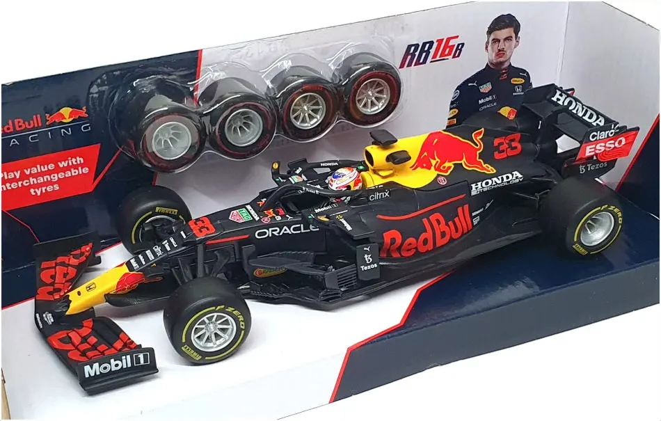 Burago 1/24 Scale 18-28015 - F1 Red Bull Rb16b - #33 Max Verstappen 1