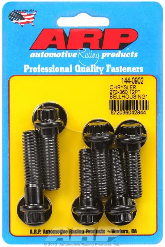 Arp 144-0902 Bellhousing Bolt Kit – High-Strength Fastener Set For Transmission Mounting 1