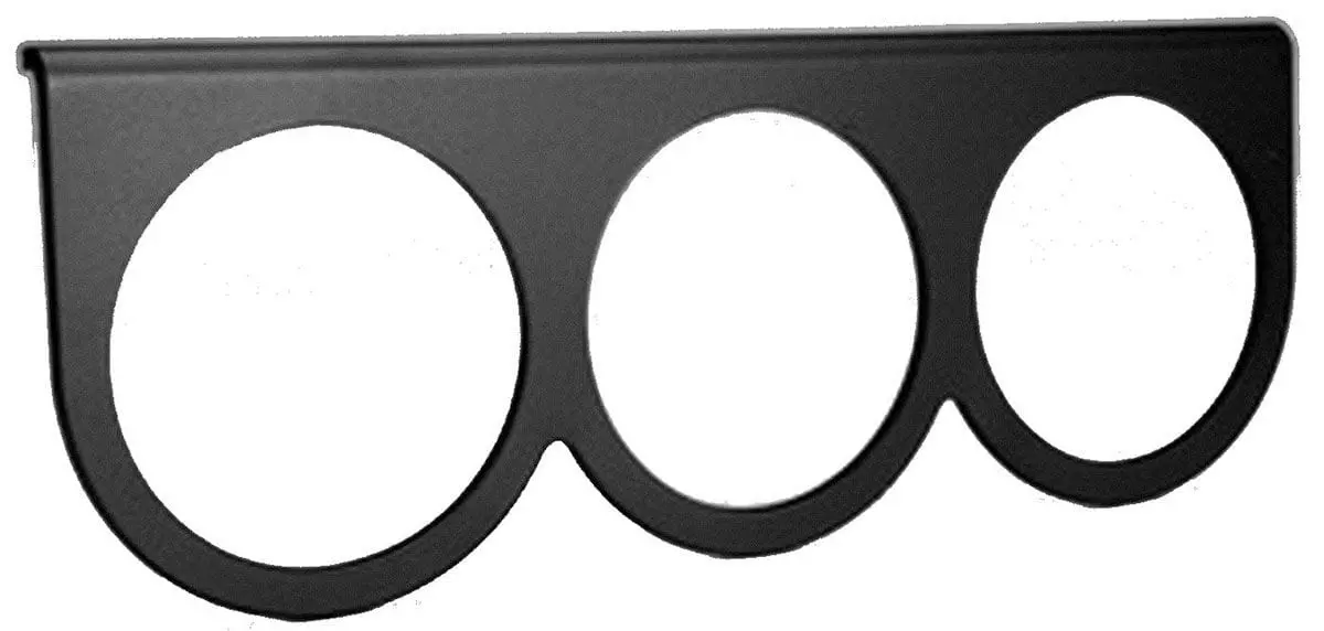 2-5/8-Inch Gauge Mounting Panel – Au3233 Universal Dash Frame 1
