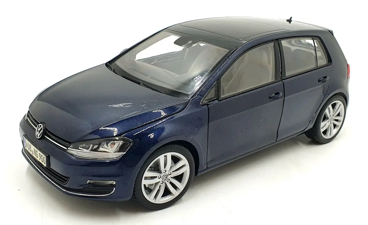Norev 1/18 Scale Diecast 480813 - 2012 Vw Golf Vii 4-Dr - Blue 1