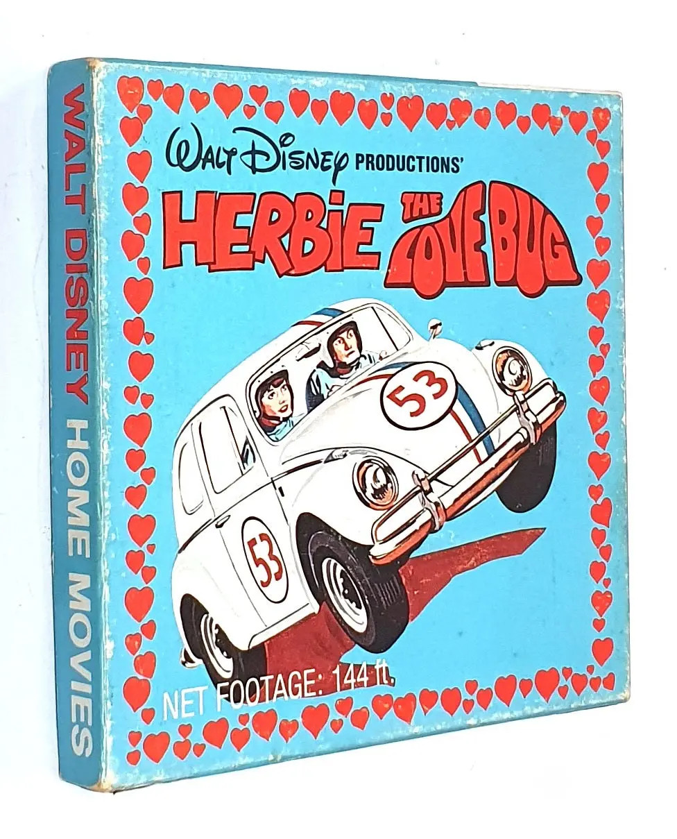 Walt Disney 312 - Herbie The Love Bug 8Mm Film Reel Silent 9½ Mins Sound 7 Mins 1