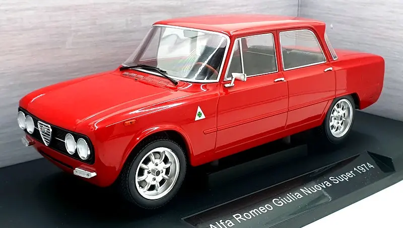 Model Car Group 1/18 Scale Mcg18333 - 1974 Alfa Romeo Giulia Nuova Super Lhd Red 1