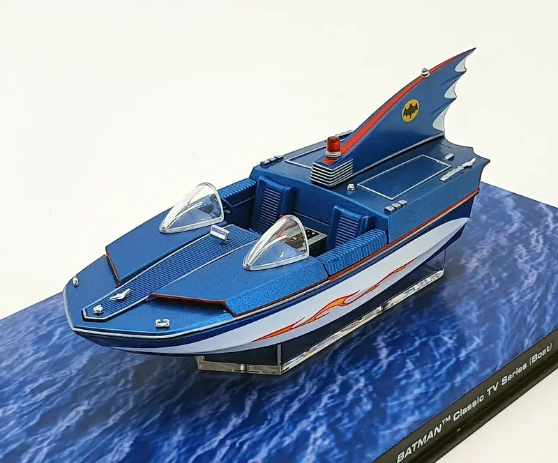 Eaglemoss Appx 12Cm Long Model Bb01 - Batman Classic Tv Series Boat - Blue 1
