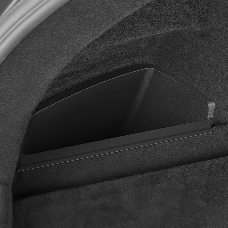Rear Trunk Side Organizer Storage Box For Tesla Model S 2023+ 1