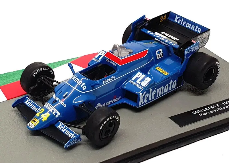 Altaya 1/43 Scale 91024R - F1 Osella Fa1 F 1984 #24 P. Ghzaniin - Blue 1