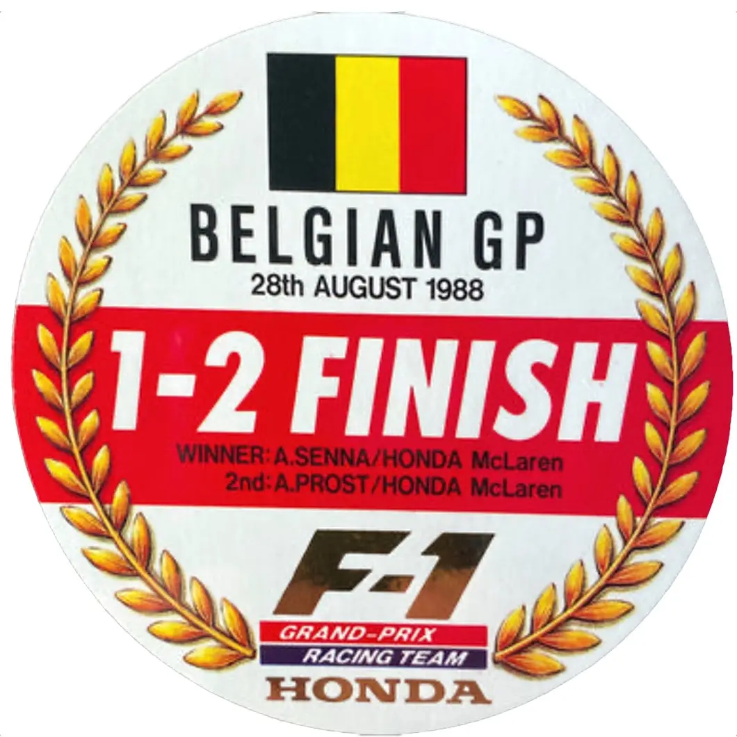 Honda Wins - Belgian Gp 1988 1
