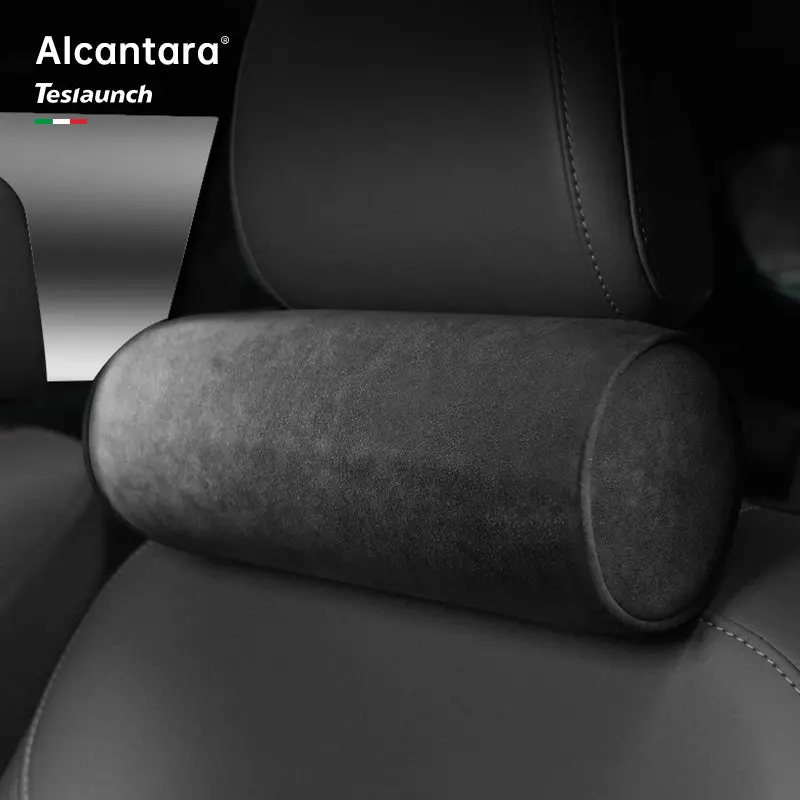 Alcantara Pillow For Tesla Model 3/Y/X/S (1 Pc) 1
