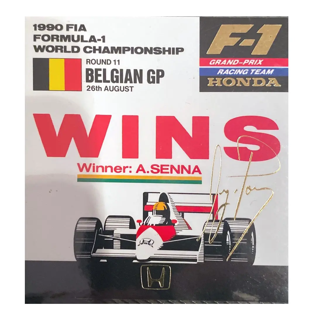 Honda Wins - Belgian - 1990 1