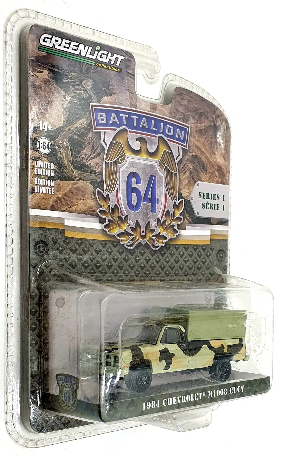 Greenlight 1/64 Scale 61010-E - 1984 Chevrolet M1008 Cucv 1