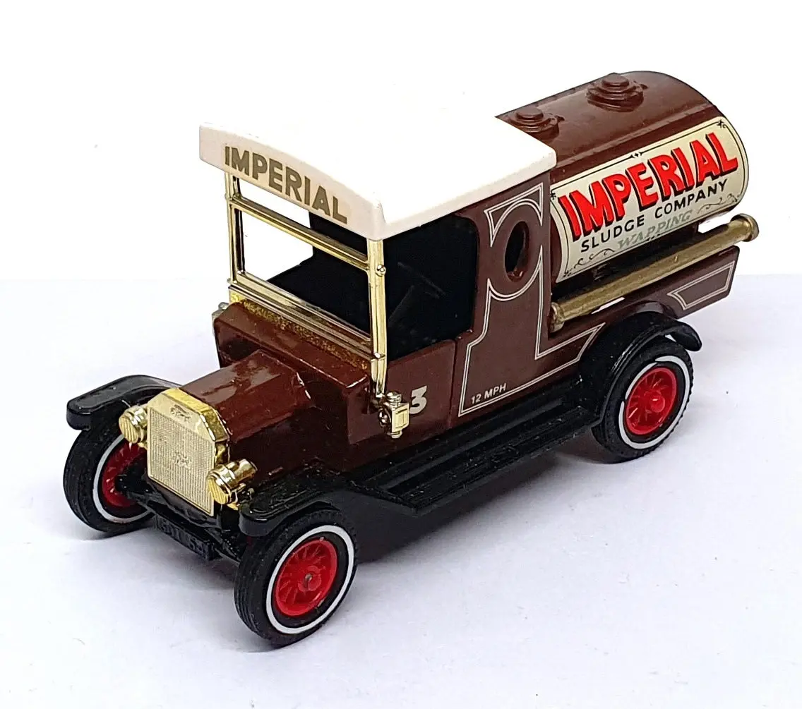 Matchbox Appx 11Cm Long Diecast Mb04d - 1912 Model T Ford Tanker Reworked 1