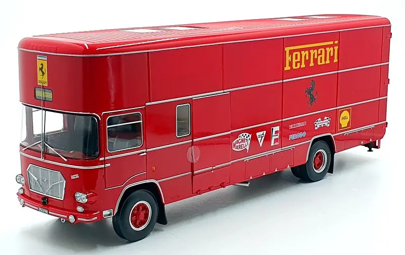 Cmr 1/18 Scale Cmr176 - Fiat Om 150 Rolfo Race Truck 1967 Ferrari - Red 1