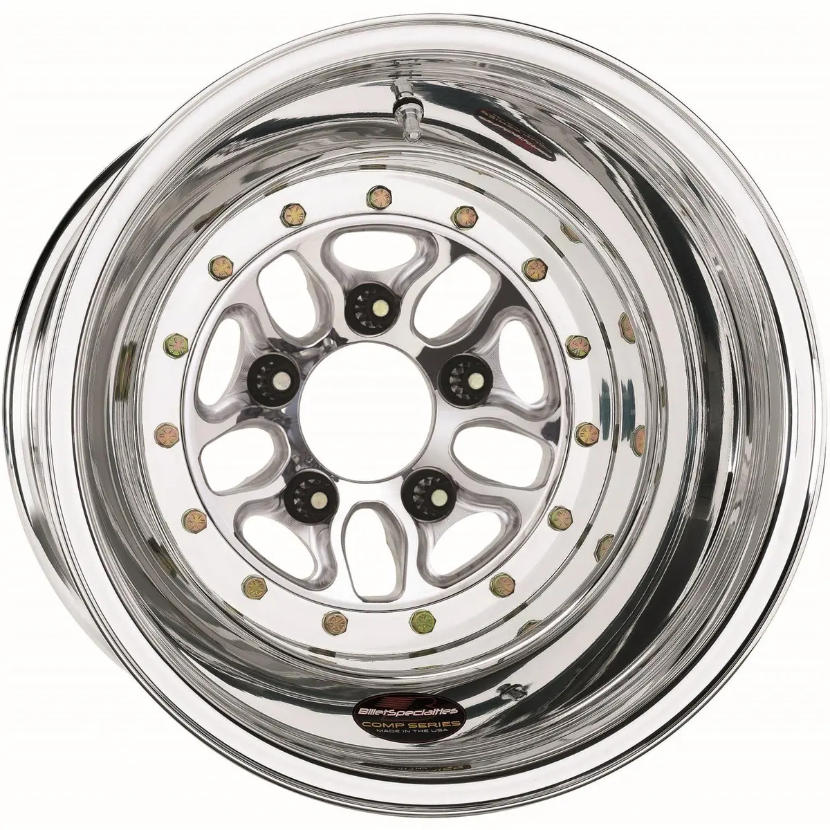 Billet Specialties Csb075167345 Cnc-Machined Aluminum Drag Wheel – 17X4.5" 1