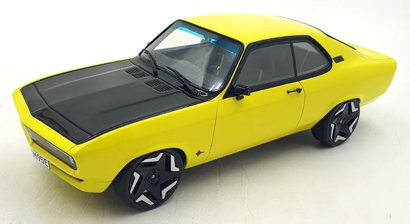 Otto Mobile 1/18 Scale Ot434 - Opel Manta Gse Elektro Mod - Yellow 1