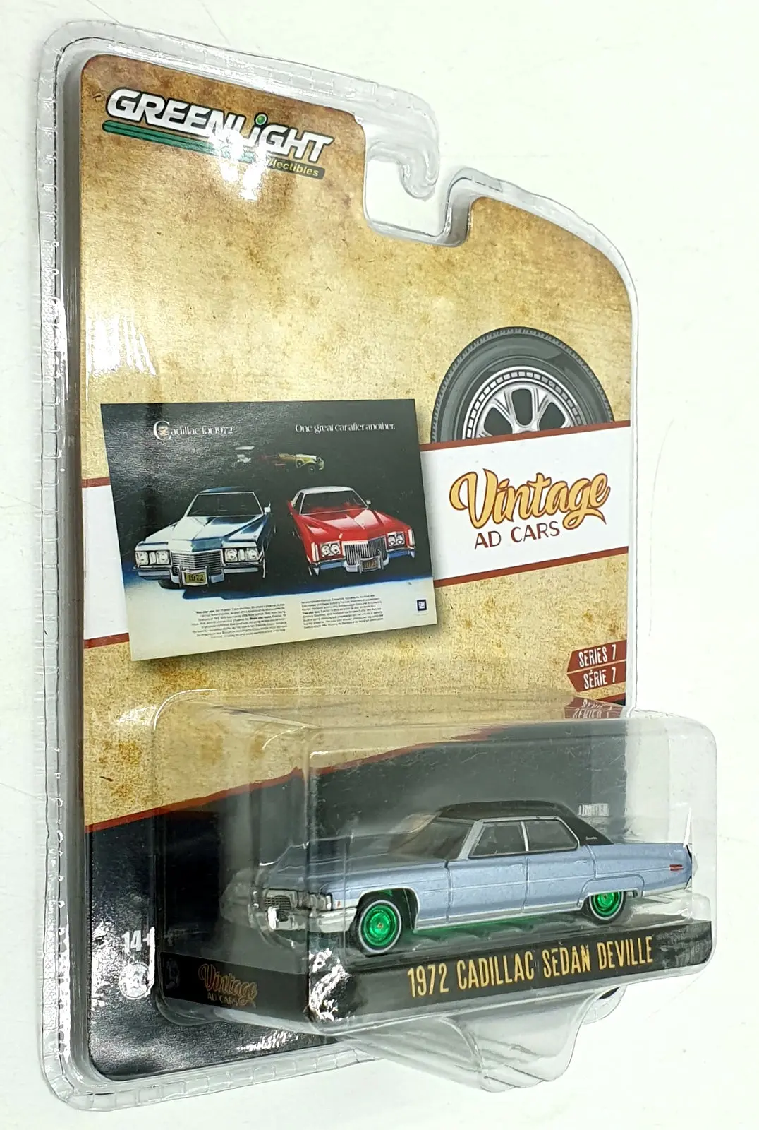 Greenlight 1/64 Scale 39100-D - 1972 Cadillac Sedan Deville - Chase 1
