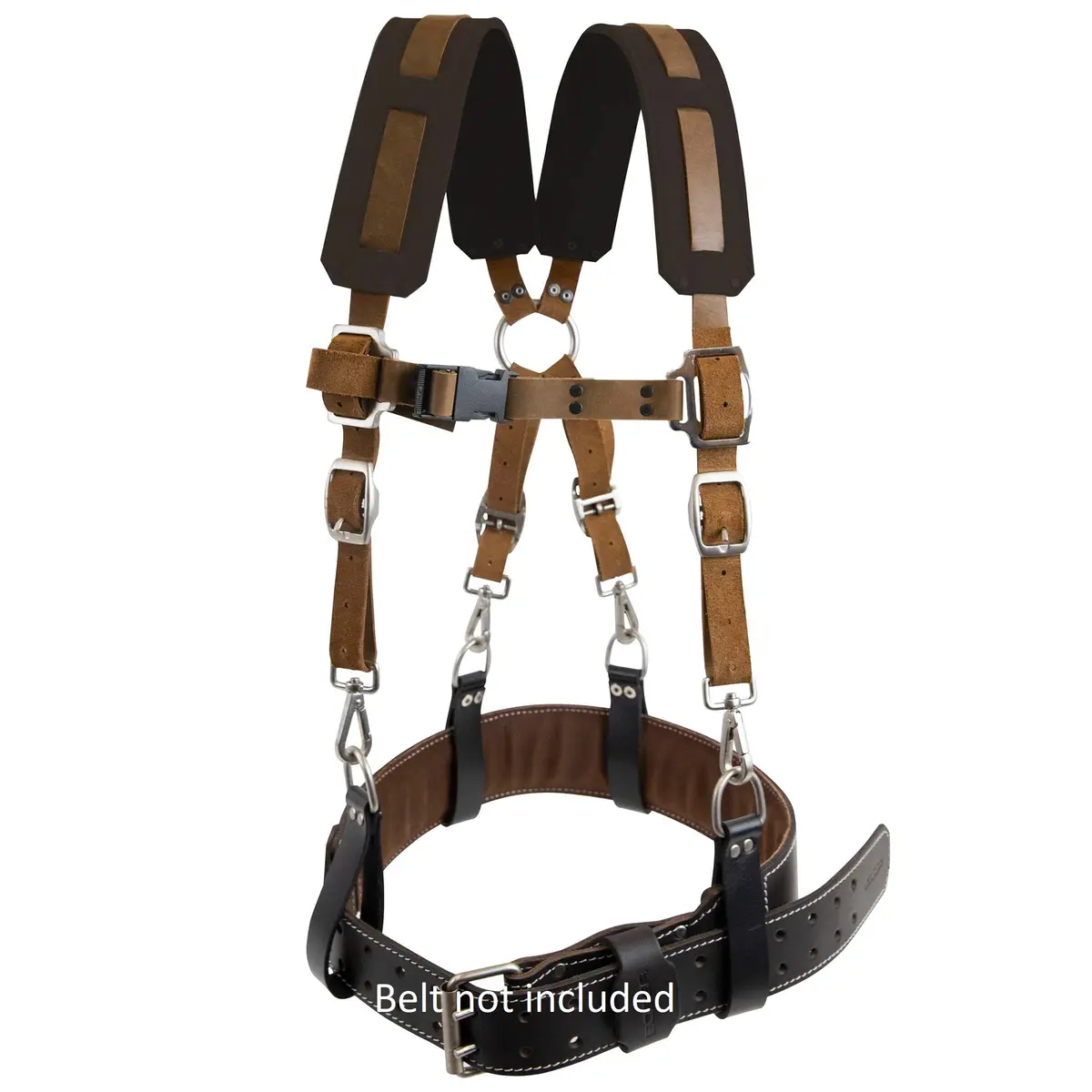 Bossa Premium Leather Tool Belt Suspenders 1