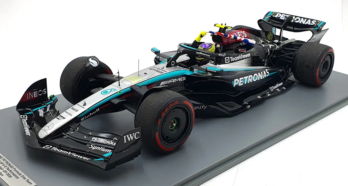 Spark 1/12 Scale 12S050 - Mercedes F1 W15 E British Gp Winner #44 Hamilton 1