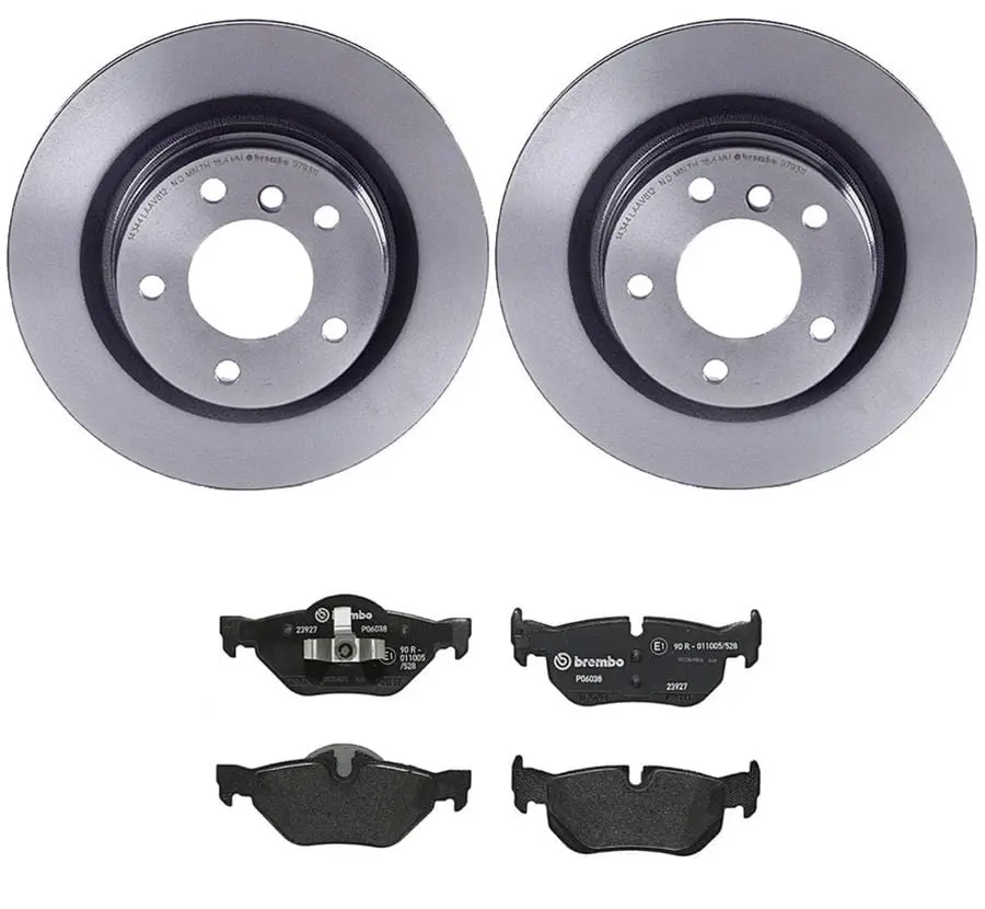 Brembo Premium Brake Pad And Rotor Combo Kit For Performance Vehicles 1