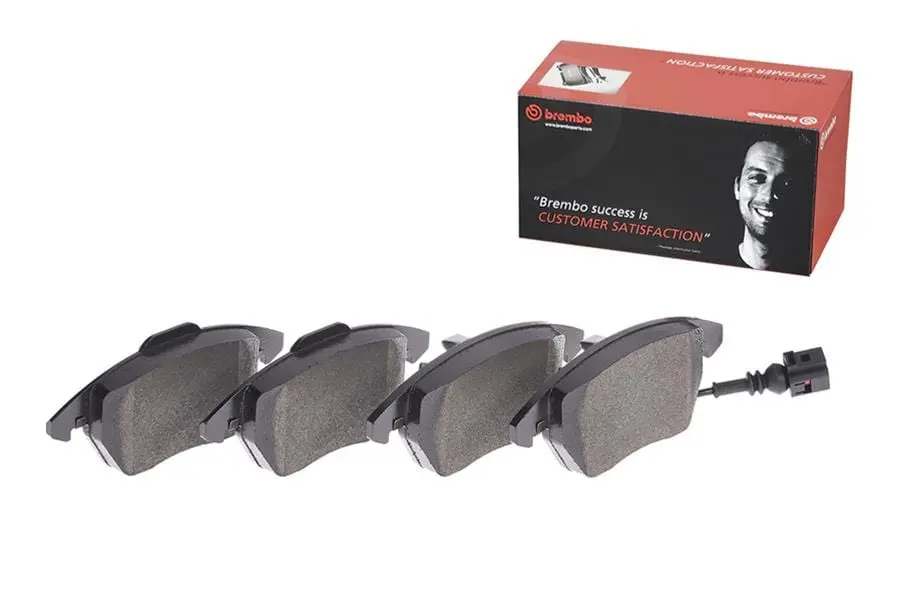 Brembo P85075 Low-Metallic Brake Pad Kit – Front Axle 2