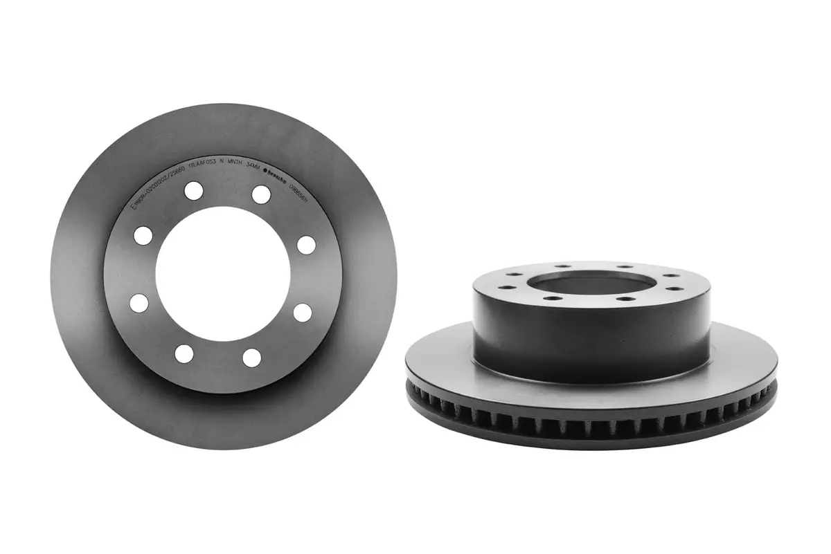 Brembo 09.B656.11 Uv-Coated Premium Brake Rotors 1