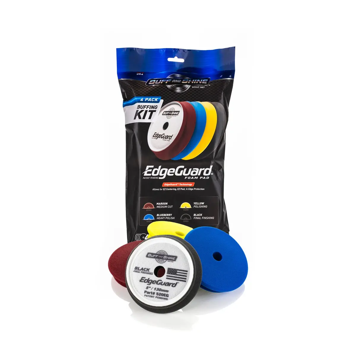 Buff And Shine - Edgeguard Foam Pad | 4 Pack 2