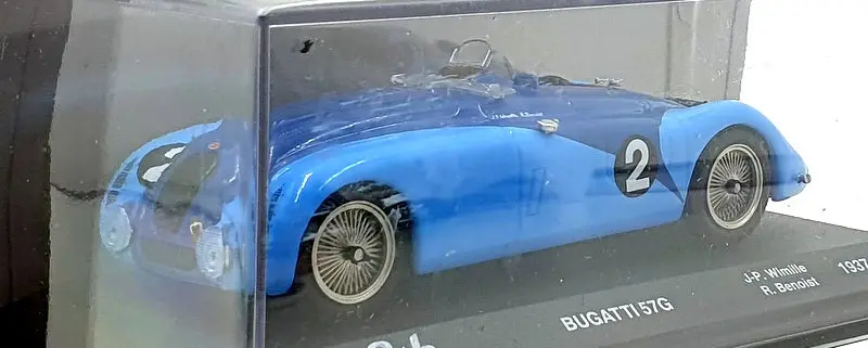 Altaya 1/43 Scale 19325E - Bugatti 57G #2 24H Le Mans 1937 1