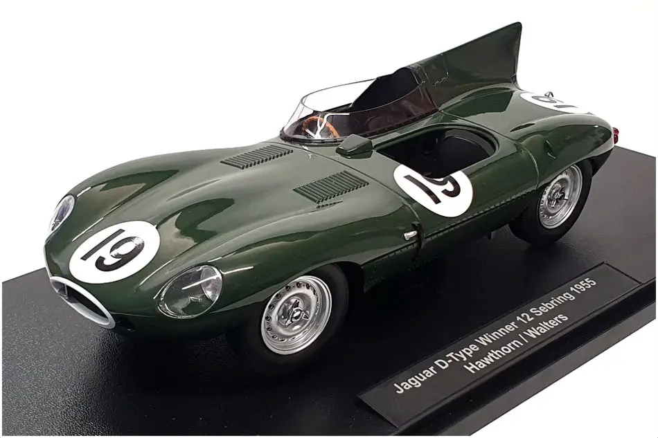Cmr 1/18 Scale Cmr193 Jaguar D-Type 12 Sebring 1955 #19 Winner Hawthorn/Walters 1