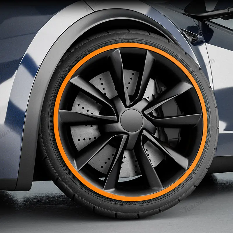 Aluminum Alloy Wheel Rim Protector- Fits All Cars (5Pcs) 17