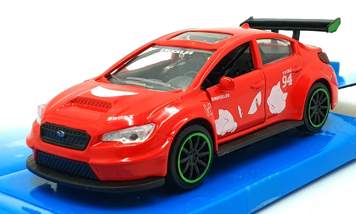 Jada 1/32 Scale 37024 - 2016 Subaru Wrx Sti - Knuckles Sonic The Hedgehog 1