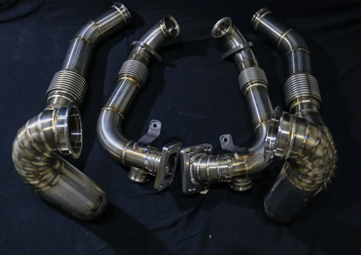 C6 Corvette Up Pipes 2