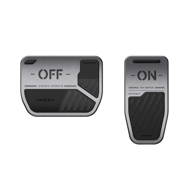 Model 3/Y Performance Alloy Pedals, Non-Slip Metal Brake Pedal Cover (2017-2023) 1