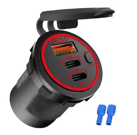 Surron Talaria Usb-A Usb-C 5V Charge Port 1