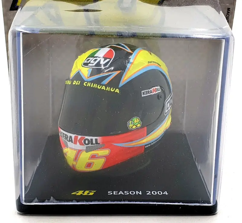Altaya 1/5 Scale Mt9ala0007 Helmet Motogp Valentino Rossi 2004 Season #46 1