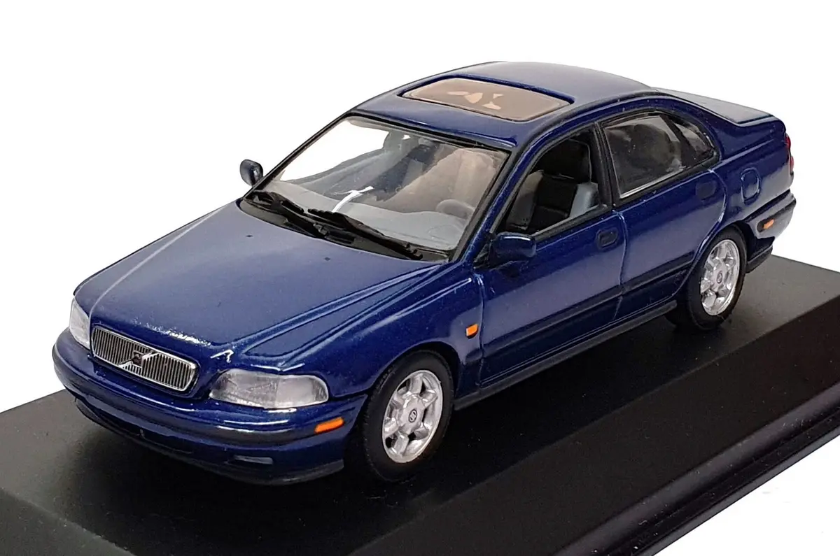 Minichamps 1/43 Scale 430 171500 - 1996 Volvo S40 Saloon - Met. Blue 1
