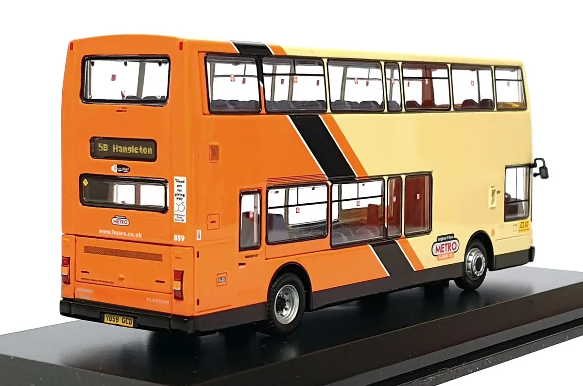 Creative Master 1/76 Scale Ukbus 2006 - Plaxton D/Deck Bus Brighton Hove Rt. 5B 2