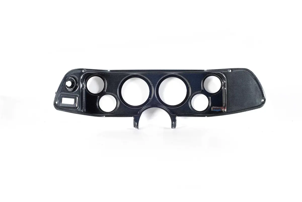Classic Thunder Road 718681412 Custom Dash Panel With Autometer Gauges 1