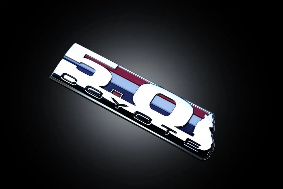 Classic Design Concepts 1111-3000-01 Ford 5.0L Coyote Side Emblems 1