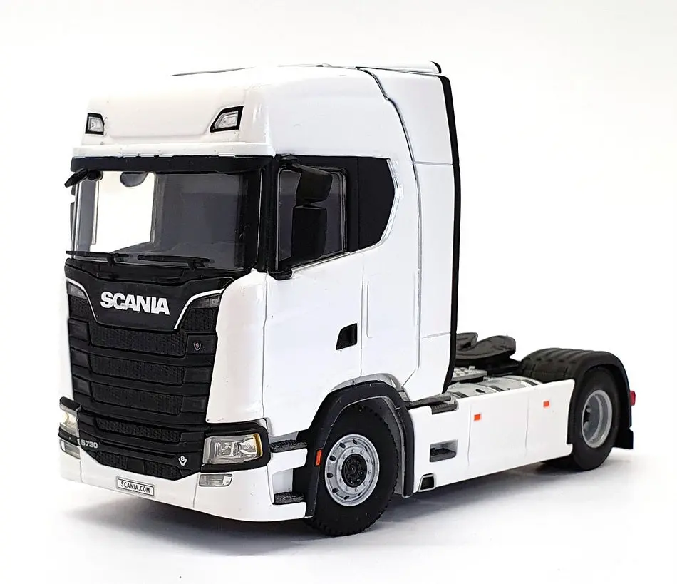 Wsi Models 1/50 Scale 03-2003 - Scania S Highline I Cs20h 4X2 Truck Cab - White 1