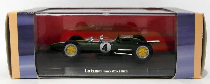 Atlas Editions F1 1/43 Scale 3128 031 - Lotus Climax 25 1963 - Jim Clark 1