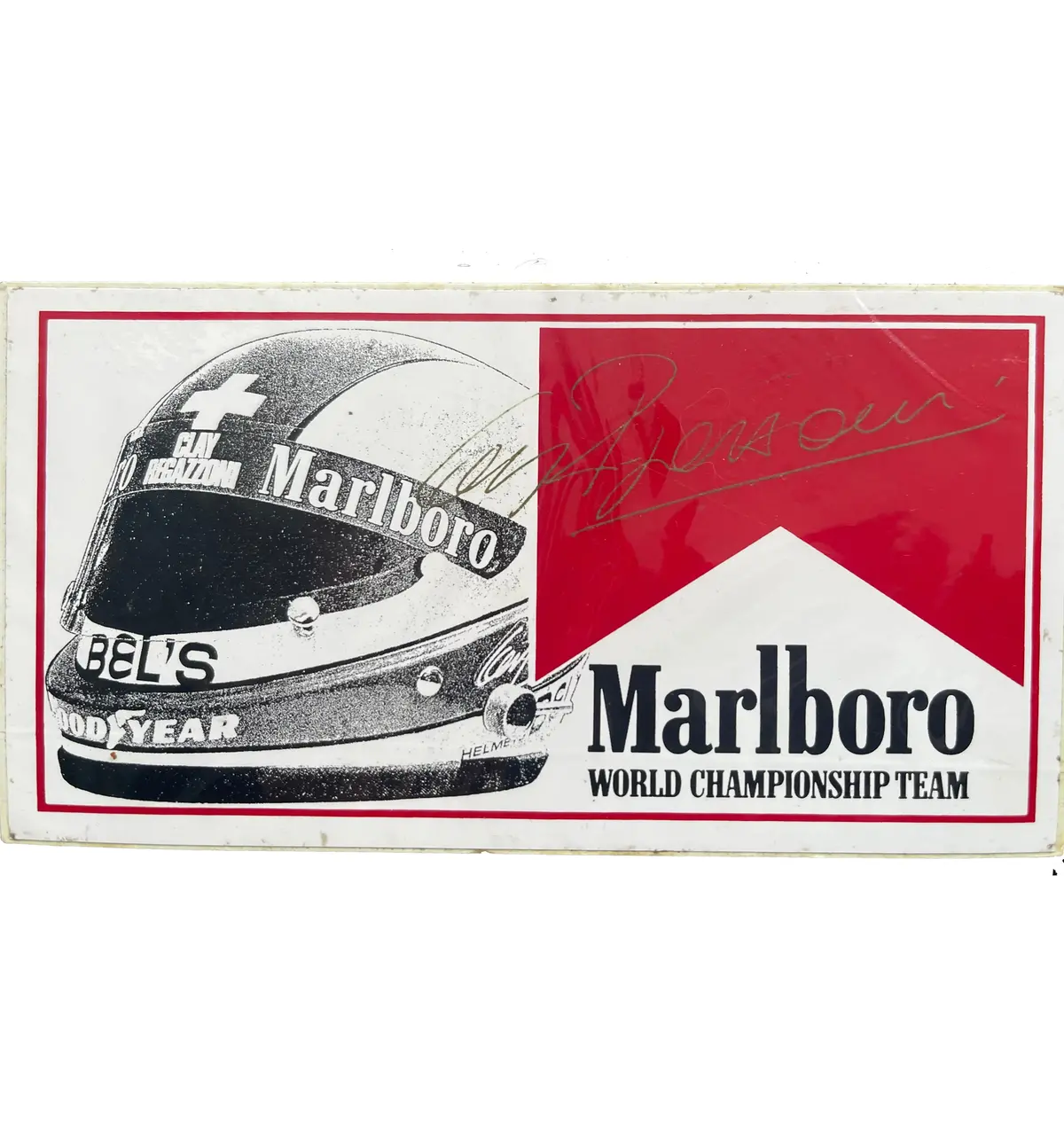 Marlboro-World-Championship-Team-Driver-Sticker- Clay Regazzoni 1