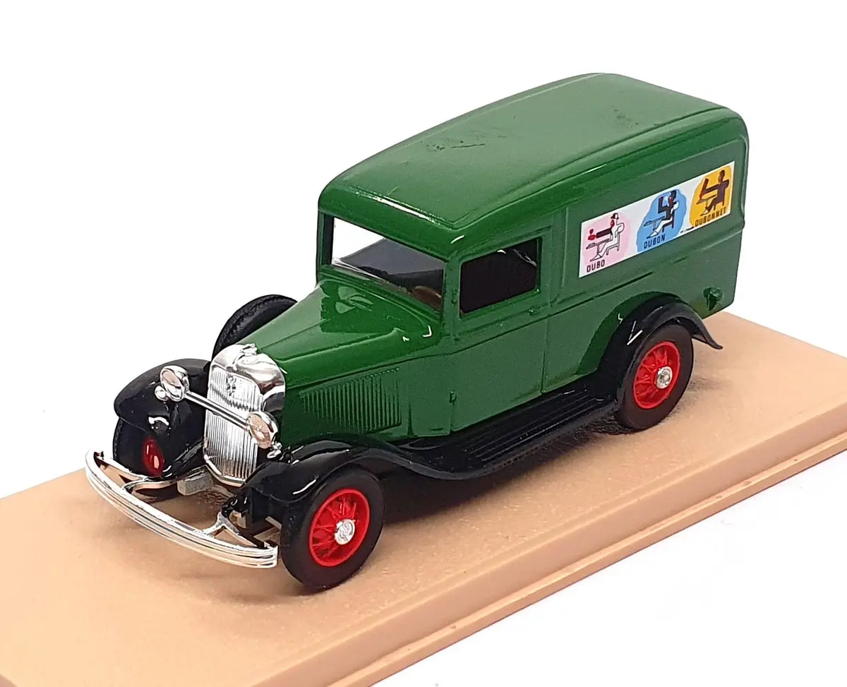 Eligor 1/43 Scale 1213 - 1934 Ford V8 Van Dubo Dubon Dubonnet - Green 1