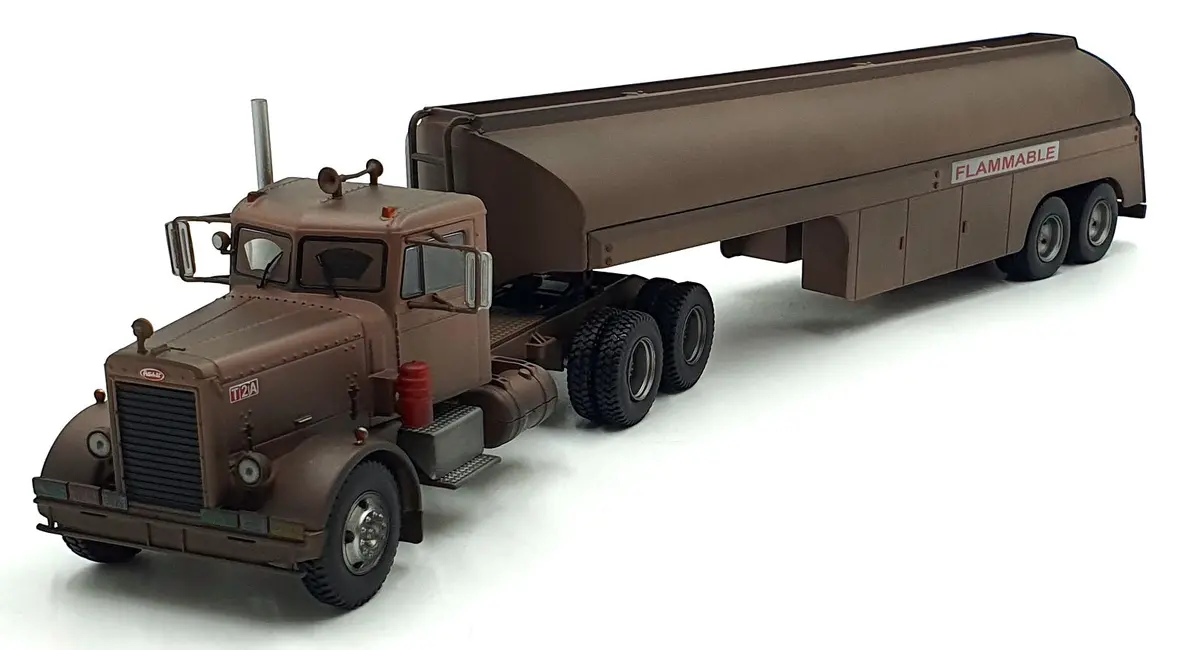 Ixo 1/43 Scale Ttr038.22 - 1955 Peterbilt 281 With Tank Trailer 1