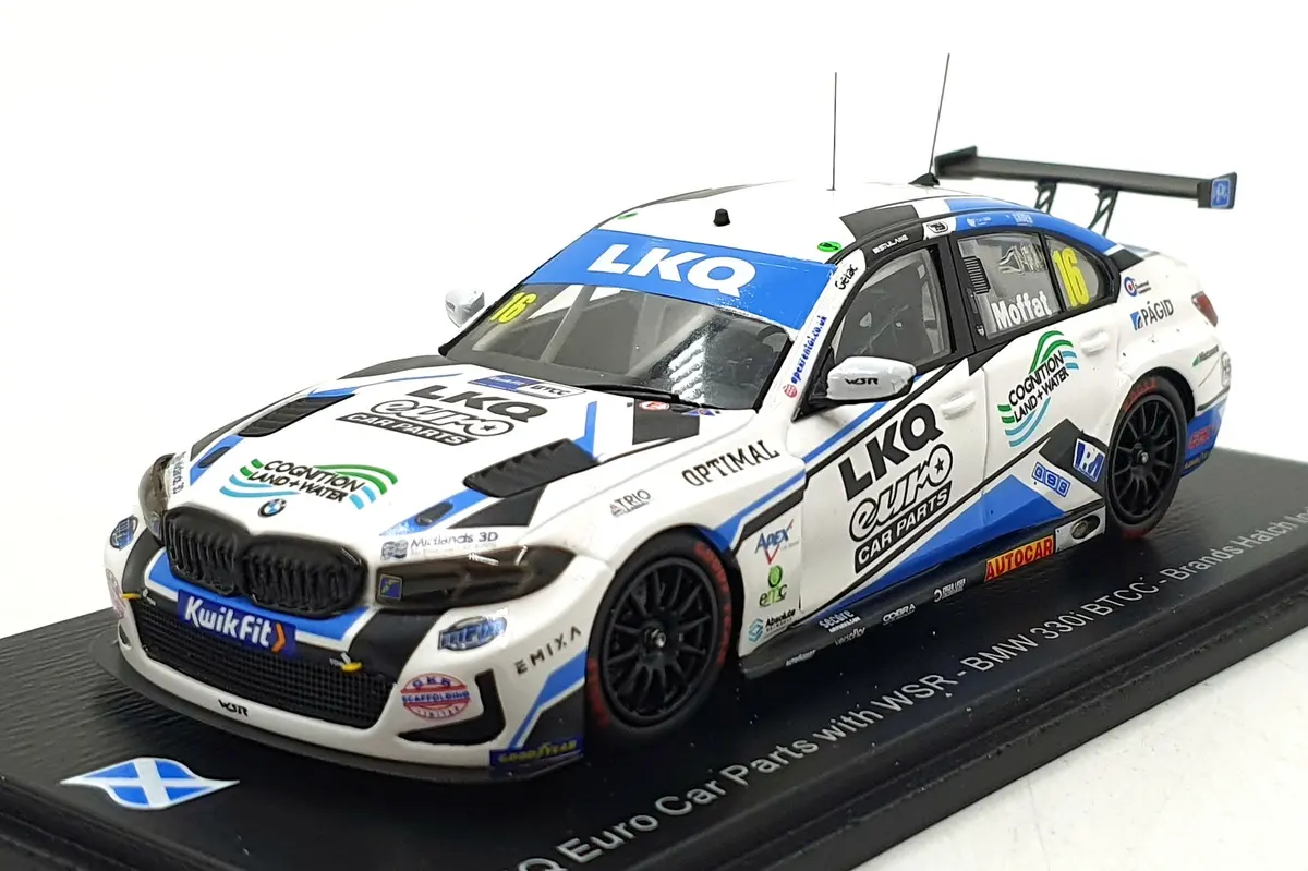 Spark 1/43 Scale Uk034 - Bmw 330I Btcc #99 Brands Hatch Indy Race 3 1St 2025 1