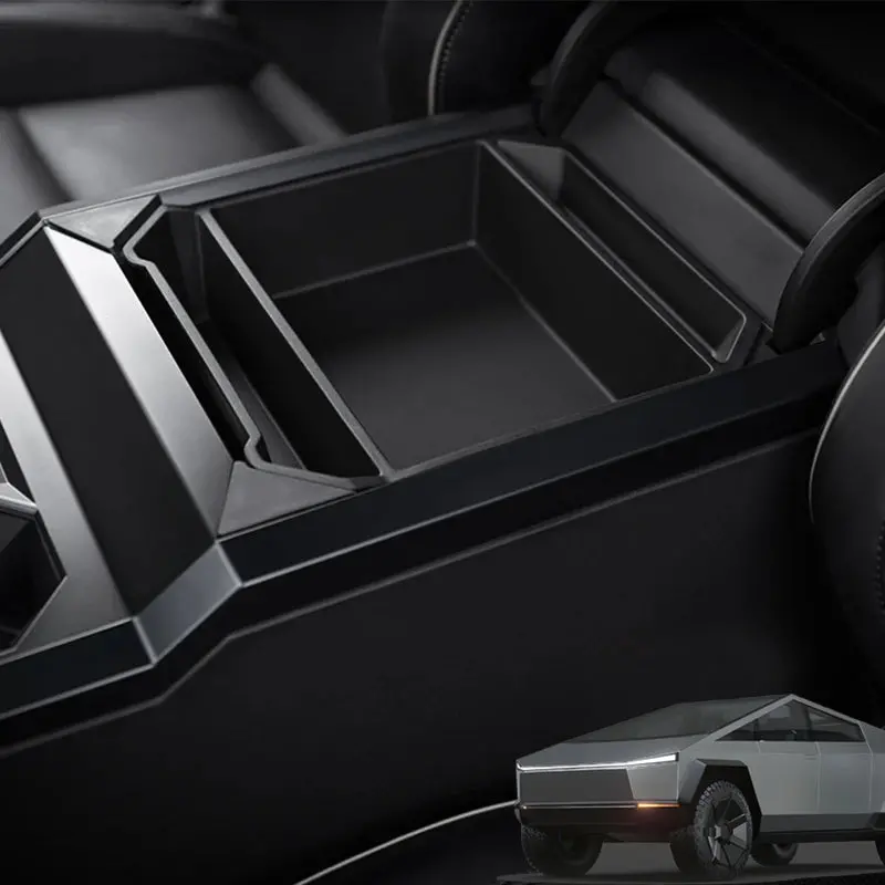 Center Console Organizer Tray  Oem Style Storage Box For Cybertruck 1