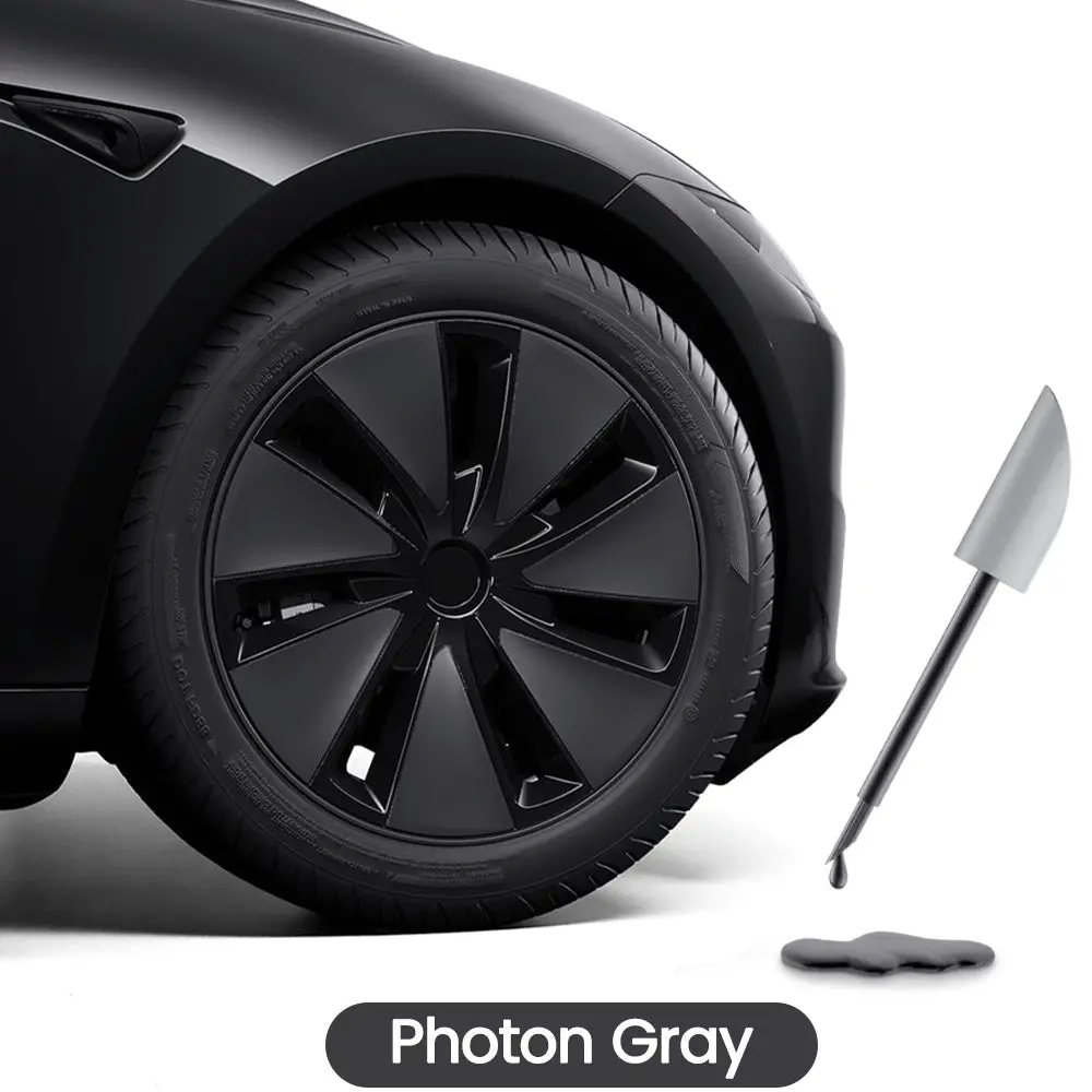 Wheel Rims Touch Up Paint For Tesla 2024+ Model 3 Highland - Diy Curb Rash Repair With Color-Matched Touch Up Paint 1