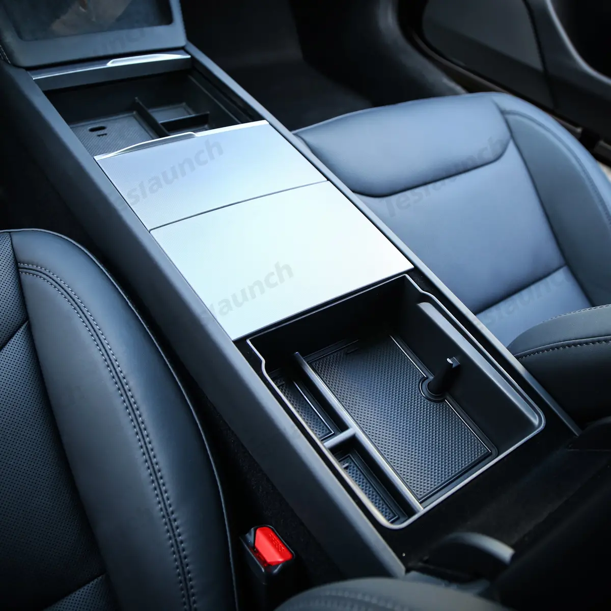 Center Console Organizer And Armrest Box For Tesla 2024+ Model 3 Highland 1