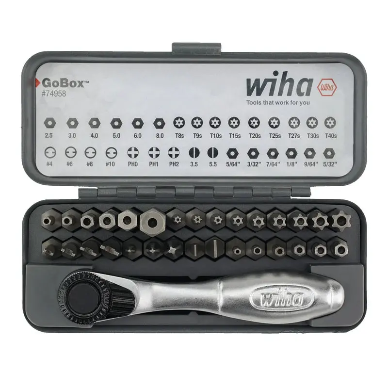 Wiha Security Bit Go Box 32Pc 1