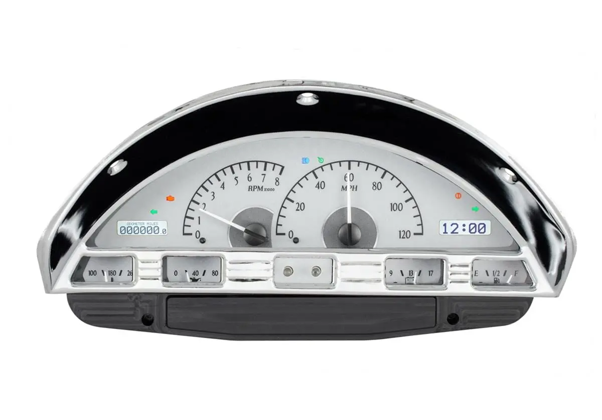 Dakota Digital Vhx-56F-Pu-S-W Analog Gauge Cluster – Direct-Fit Retrofit 1