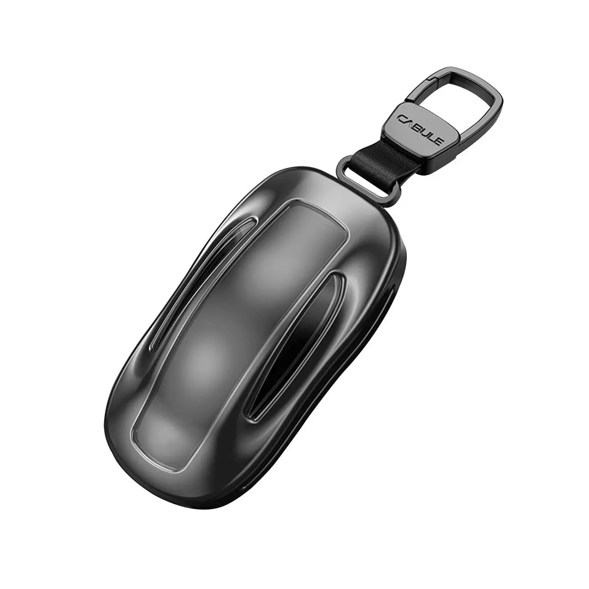 Alloy Steel Key Fob Case Holder For Tesla Model S/X/3/Y 1